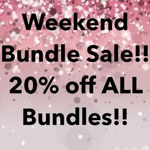 Ger 20% off bundles!